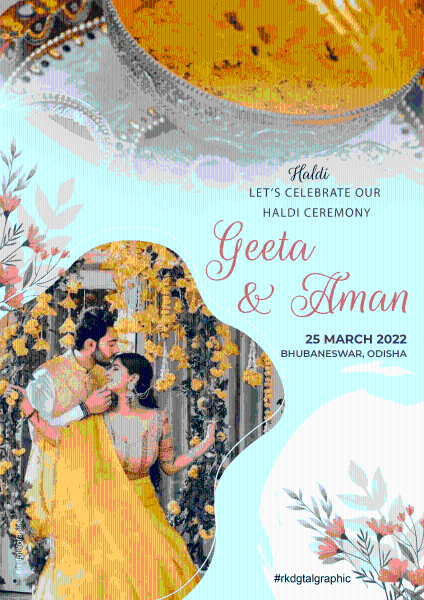 thumbnail Haldi Ceremony Flex Banner  Design PSD  Download standee 3x2